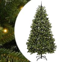 arbol de navidad artificial verde 240 cm pvc y metal vidaxl