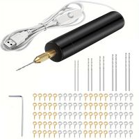 taladro electrico usb alta concentricidad herramienta rotativa material abs 36v brocas multiproposito seguras ligeras po