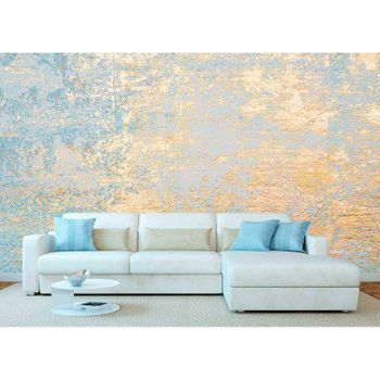 Fotomural Vinilo Efecto Antiguo Dorado 400 X 300 Cm