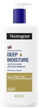 Neutrogena Crema Corporal Hidratación Profunda Aceite Almendra 400 ml