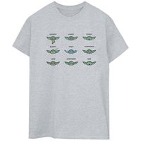 disney camiseta manga larga mandalorian od para mujer