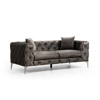 sofa 2 plazas comodore antracita