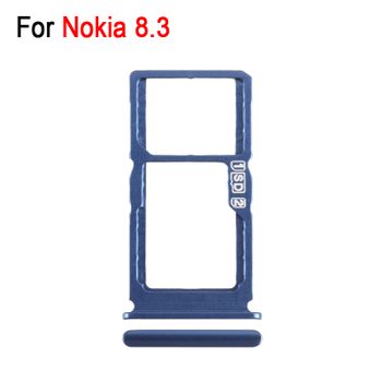 Bandeja para Tarjetas SIM + Micro SD para Nokia 8.3, Adaptador de Bandeja para Doble SIM, Repuesto