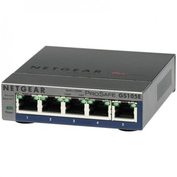 Netgear GS105E ProSafe Switch 5 Puertos Gigabit