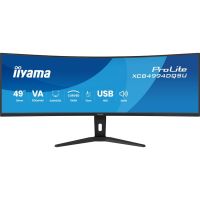 monitor iiyama prolite xcb4994dqsu-b1 49 dual qhd 120hz va curvo ajuste de altura