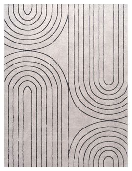 Alfombra Tiana gris  200x290 cm