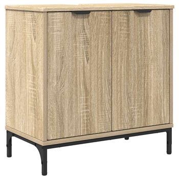 Armario De Lavabo | Gabinete De Lavabo Para Baño Roble Sonoma 60,5 X 33,5 X 61 Cm
