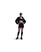 mallas nike sportswear classic high-waisted 5 biker mujer negrogris
