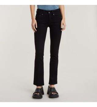 G-Star para mujer. D01896-B964-A810 Jeans Midge Bootcut negro (29/30), Casual, Algodón, Denim