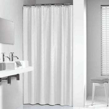 Cortina De Ducha Madeira 240 Cm Blanca 238501510 Sealskin