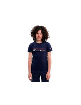 Camiseta Champion Crewneck Azul Niño