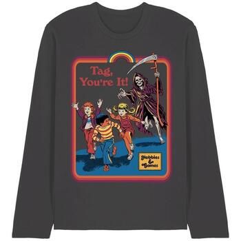Steven Rhodes Camiseta manga larga Tag, You're It! para mujer