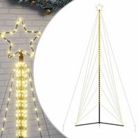 arbol de navidad  decoraciones de navidad led 861 leds blanco calido 478 cm