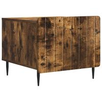 mesa de cafe roble ahumado 49 x 50 x 42 cm madera de ingenieria vidaxl