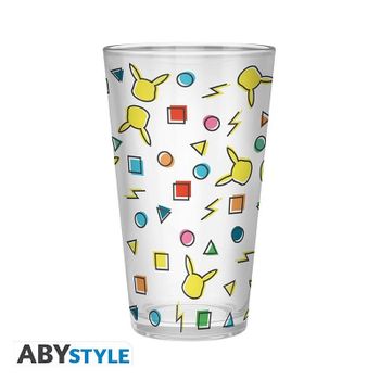Vaso ABYstyle Pokémon Pikachu 400 ml Vidrio Multicolor
