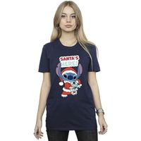 disney camiseta santas here para mujer