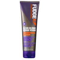 fudge clean blonde damage rewind shampoo 250ml
