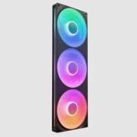 ventilador nzxt f420 rgb core 14cm negro 9861 cfm pwm iluminacion rgb
