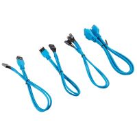 corsair kit de extension del panel frontal delantero 30cm azul