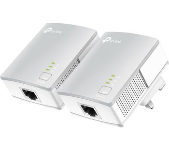 TP-LINK TL-PA4010KIT AV600 Powerline Adapter - Twin Pack