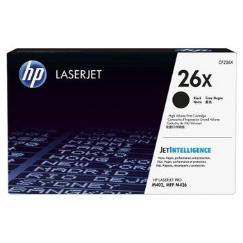 HP 26X Tóner Original Laserjet Negro