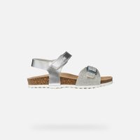 geox adriel nina plateado