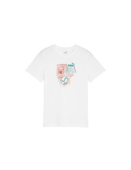 Camiseta Puma GRAPHICS Year of Blanco Infantil