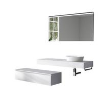 composicion bano 5 piezas astra blanco en mdf