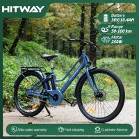 bicicleta electrica hitway de 275 pulgadas bateria de 36v 13ah bicicleta electrica de montana para adultos pantalla lcd 25 kmh con motor de 250w