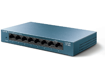 Switch - TP-Link LS108G No Administrado 8 Puertos Gigabit Ethernet Azul