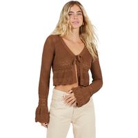 brave soul chaqueta de punto wh252 para mujer
