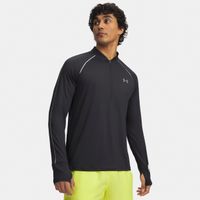 under armour velociti half zip  camiseta de running hombres - negro