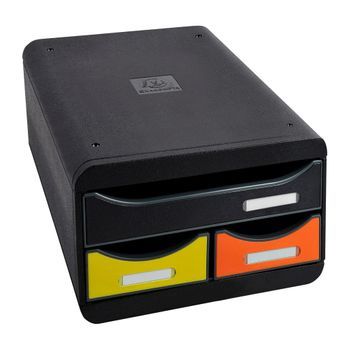 Set De Cajones Para Escritorio Harlequin Con 3 Cajones Exacompta
