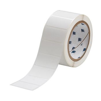 Brady THT-17-422-3 etiqueta poliéster blanco brillante 50,80 x 25,40 mm (original)
