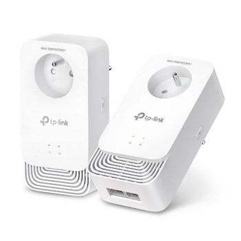 Adaptador Powerline TP-LINK PG2405P Gigabit G.hn 2400 Pack 2 Enchufe Integrado
