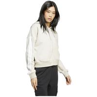 adidas jersey sweatshirt essentials 3 stripes beige para mujer