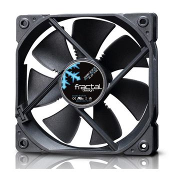 Refrigeración aire Fractal Design 120 mm Dynamic X2 Negro 3-pin 1200 rpm