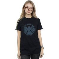 marvel camiseta agents of shield logistics division para mujer