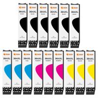 pccom essential cartucho tinta compatible con hp 364xl negrocianmagentaamarillo pack 15