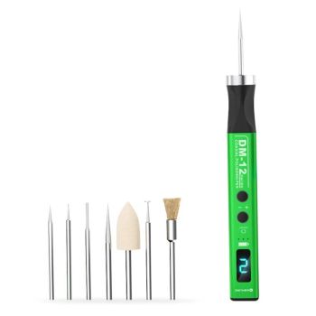Juego de herramienta rotativa inalámbrica mini lápiz de pulido eléctrico lápiz de grabado para lijado / pulido / perfora
