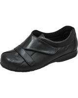 de lumel - zapato con cierre por contacto laboral amigo del negro