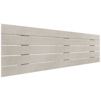 Cabecero De Madera Reciclada Dm Estilo Palet Horizontal 135x46cm Cama 135 - Espigas Beige