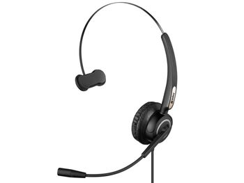 Sandberg USB Office Headset Pro Mono USB Office Headset Pro Mono, 126-14 (USB Office Headset Pro Mono, Head-Band, Office/Call Center, Negro, Monaural, Button)