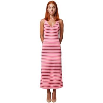 I Am Vestido largo Abito Cotone Righe 25260 para mujer