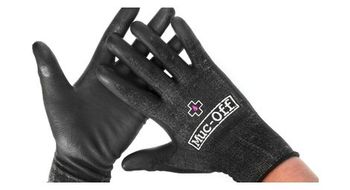 Taller guantes muc off mecanica negro