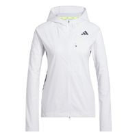 adidas adizero chaqueta para correr mujeres-blanco