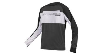 Maillot de manga larga endura mt500 ltd negro   blanco