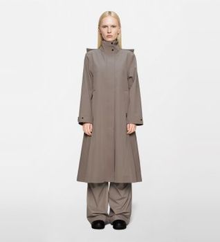 Rains para mujer. 12590 Suva Softshell A-Line W Jacket W3T2 (XS), Marrón, Casual, Poliéster