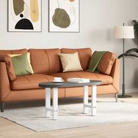patas de mesa de centro acero blanco 2 uds  patas para mesa 38x42-43 cm