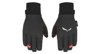 guantes largos de mujer salewa ortles durastretch merino negro